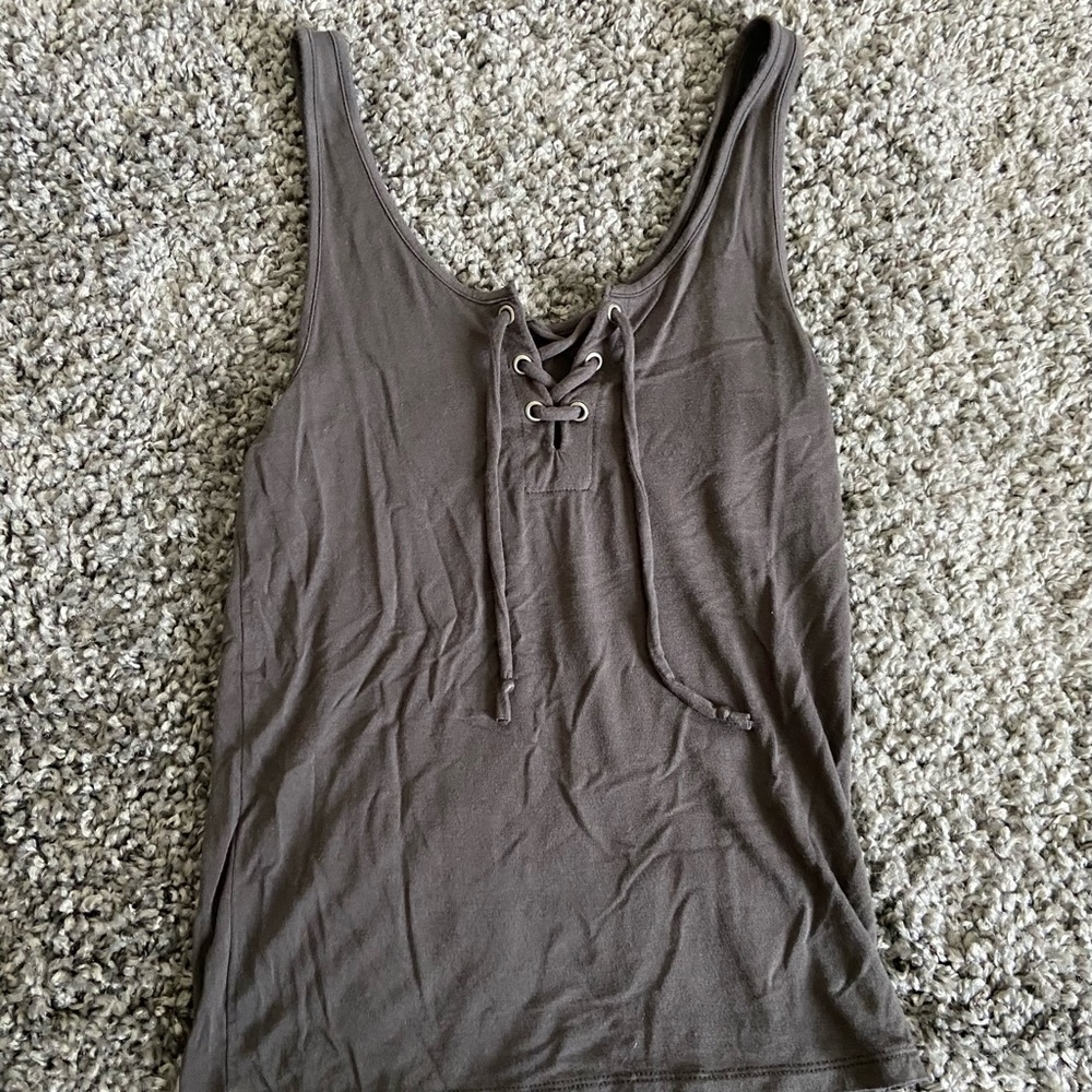 dark gray tank